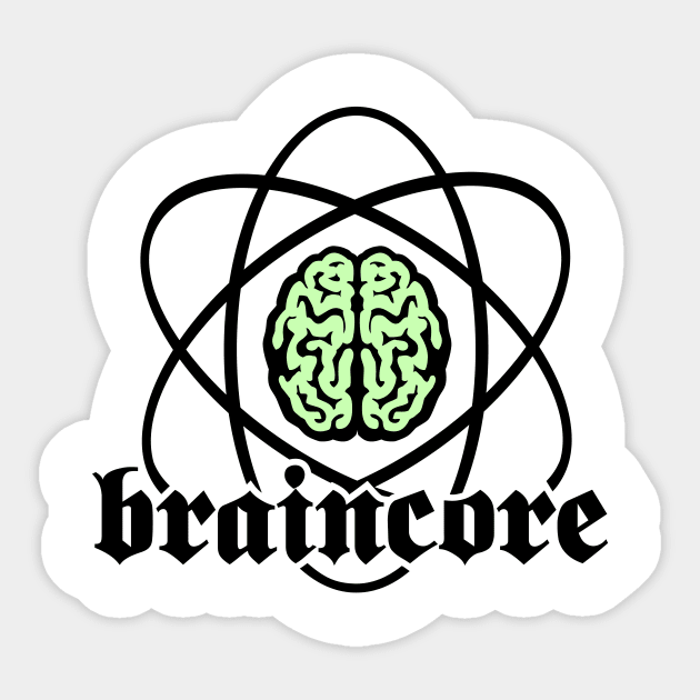 Atomic Nucleus Braincore Sticker by hardwear